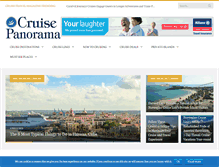 Tablet Screenshot of cruise-panorama.com
